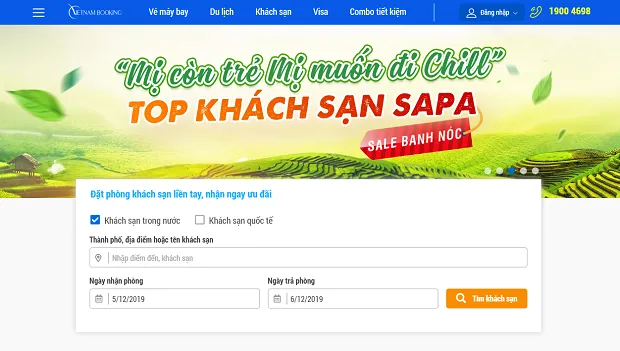 Top 10 website đặt phòng khách sạn trực tuyến uy tín nhất 2026