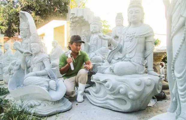 Khám phá làng đá mỹ nghệ Non Nước Đà Nẵng: Tuyệt tác nghệ thuật 400 năm tuổi