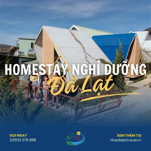 Homestay nghỉ dưỡng Đà Lạt: chọn nơi ở yên bình, dễ chill