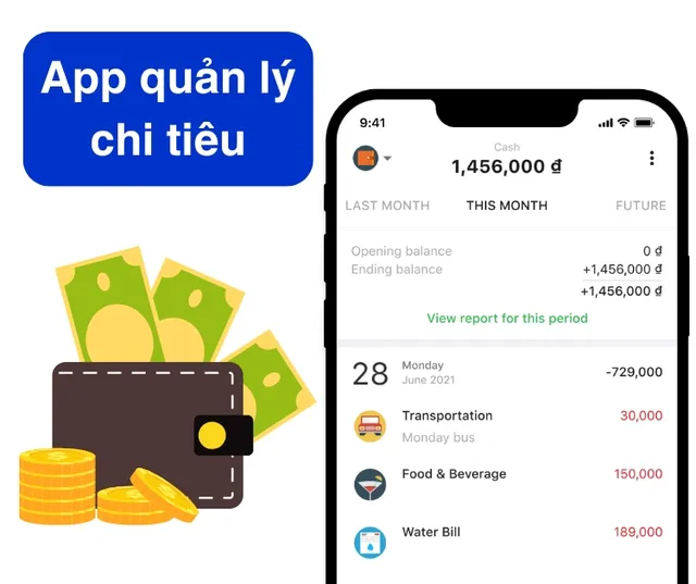 App quản lý chi tiêu liên kết ngân hàng nào tốt nhất?