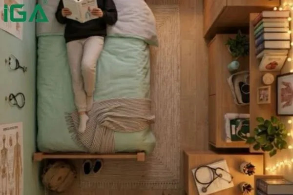Bí quyết bố trí phòng ngủ nhỏ thoáng mát và tiện nghi