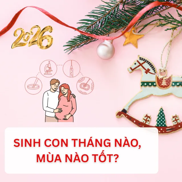 Sinh con 2026 tháng nào tốt, mùa nào hợp nhất?