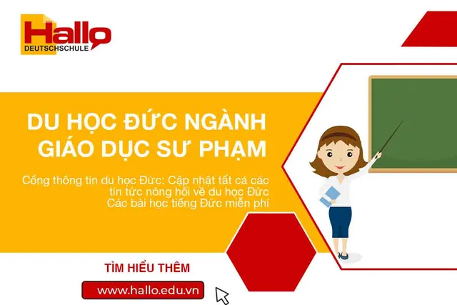 Du học Đức ngành giáo dục sư phạm: Điều kiện và cơ hội nghề nghiệp