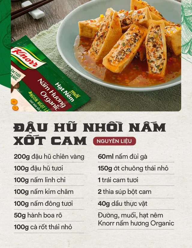 Công thức 3 món chay cuối tuần đổi vị cho gia đình