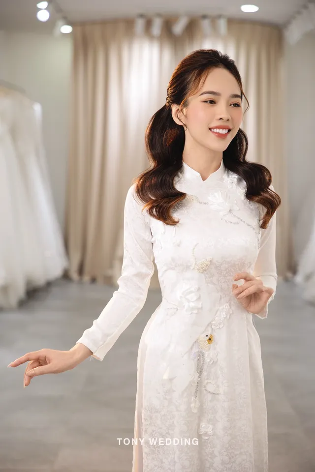 50+ mẫu áo dài cưới cô dâu đẹp, sang trọng và dễ chọn