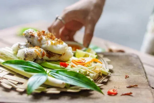 Bánh cuốn chay ngon mềm: Công thức dễ làm tại nhà