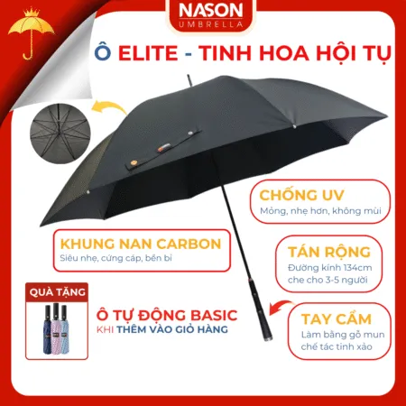 Nâng tầm phong cách với các mẫu ô dù cao cấp thương hiệu Việt 2026