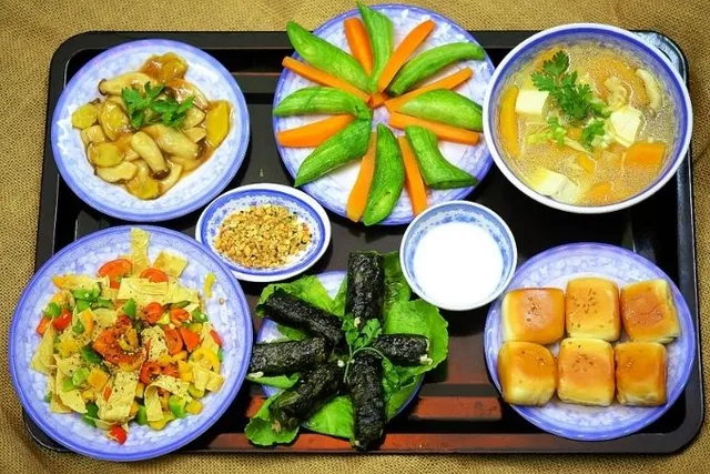 Gợi ý 7 mâm cúng chay chuẩn nghi thức và dễ làm tại nhà