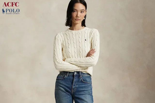 Áo Sweater Polo Ralph Lauren: Dấu Ấn Dệt Thừng Chuẩn Ivy League
