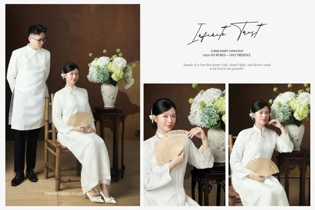 Lựa chọn trang phục ngày cưới tôn dáng và thời thượng cho cô dâu chú rể