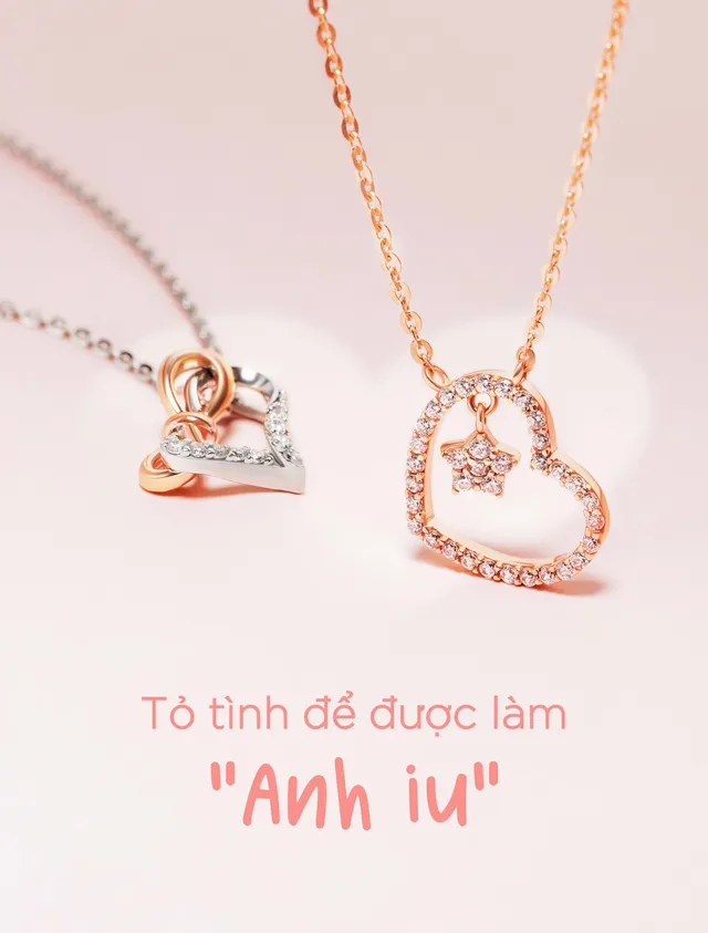 Dây chuyền tỏ tình: Gợi ý quà tặng lãng mạn cho ngày cầu hôn