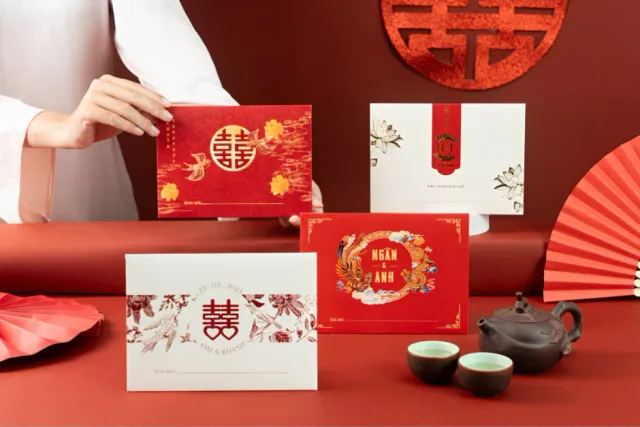 Thiệp cưới 2026: Từ thiết kế cổ điển đến hiện đại