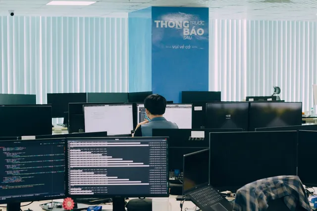 Không gian làm việc hiện đại của đội ngũ phân tích