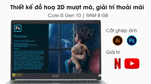 4 mẫu laptop cấu hình mạnh giá rẻ cho sinh viên