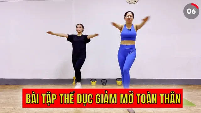 14 bài tập thể dục giảm mỡ toàn thân hiệu quả