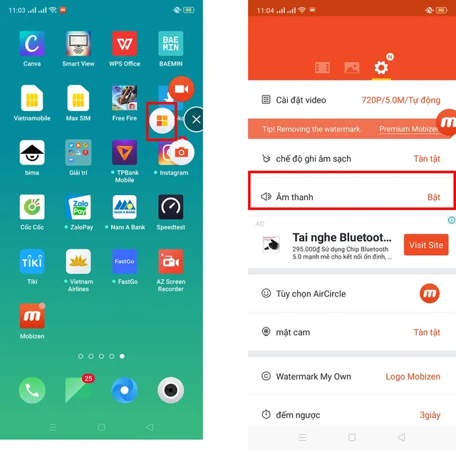 3 cách quay màn hình có tiếng đơn giản bằng điện thoại