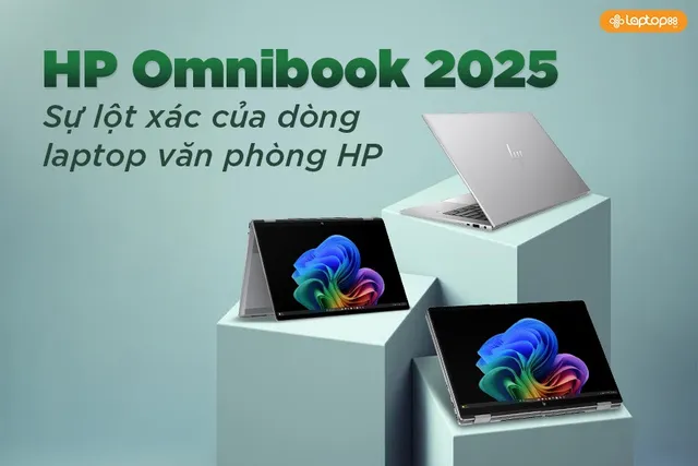 HP OmniBook 2025: Làn gió mới cho laptop văn phòng