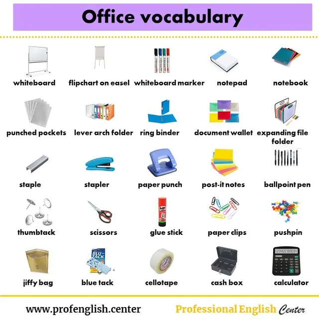 english-office-vocabulary