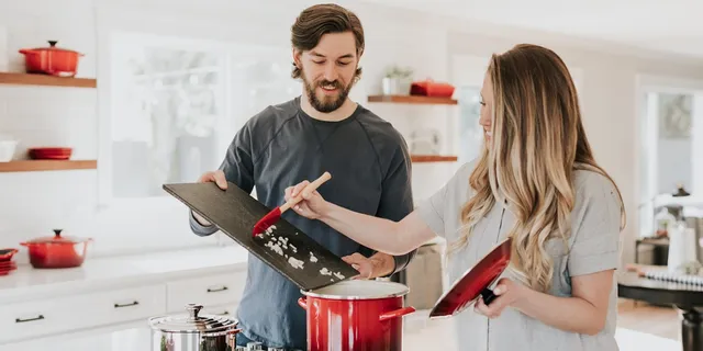 Nội thất phòng bếp hiện đại gọn gàng