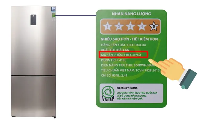 Cách đọc nhãn năng lượng tủ lạnh để chọn máy tiết kiệm điện