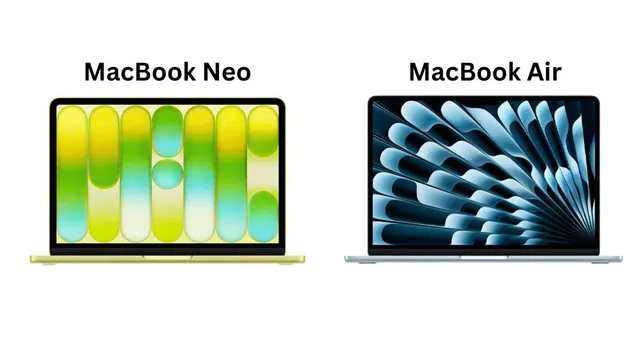 Nên chọn MacBook Neo hay MacBook Air M2? So sánh chi tiết