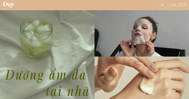 5 cách dưỡng ẩm da mặt tại nhà đơn giản mà hiệu quả