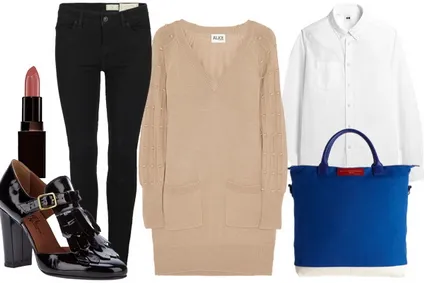 3 bí quyết biến tấu váy len giản dị thành outfit sành điệu cá tính