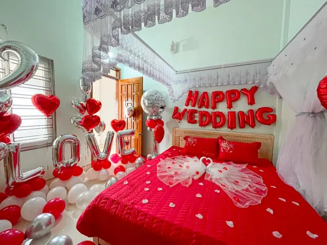 29 mẫu trang trí phòng cưới đẹp, sang trọng và lãng mạn