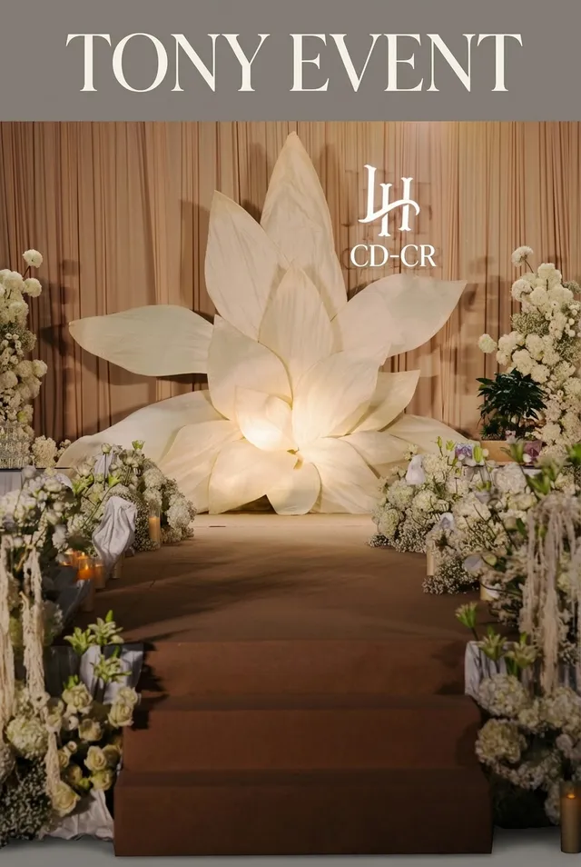 Xu hướng trang trí nhà hàng phong cách Classic cho tiệc cưới sang trọng