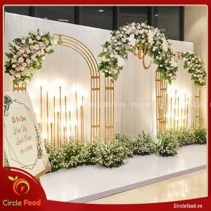 99 phong cách trang trí sảnh tiệc cưới đẹp, ấn tượng nhất
