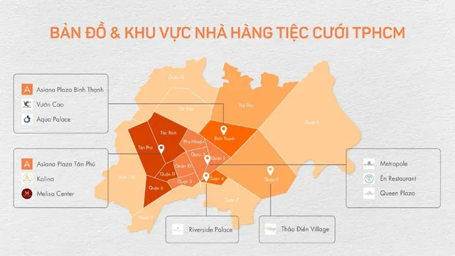 Top 17 nhà hàng tiệc cưới sang trọng ở TP.HCM