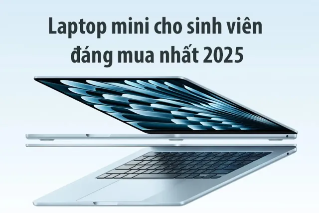 Xu hướng laptop cho sinh viên 2025: pin lâu, mỏng nhẹ, AI