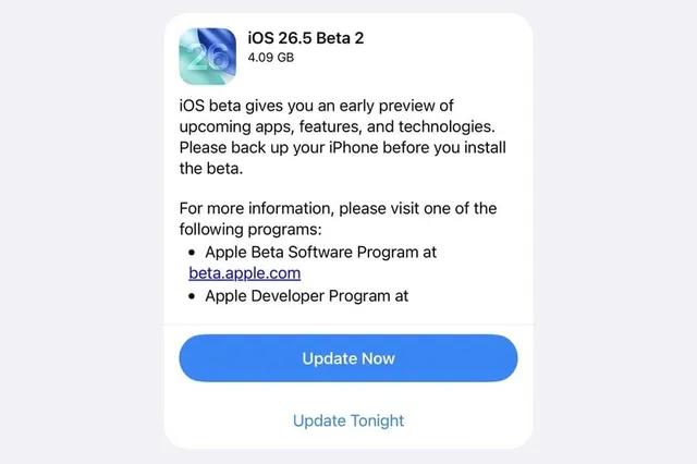 iOS 26.5 Beta 2: Nâng cấp Apple Maps và dọn đường cho Siri thế hệ mới