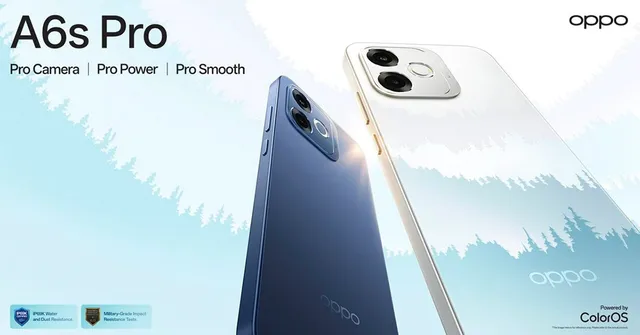 OPPO A6s Pro: Smartphone pin 7000mAh sạc nhanh 80W