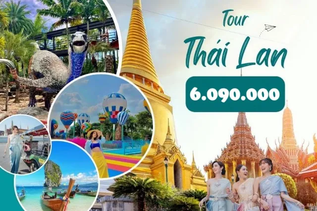 Tour Thái Lan Bangkok - Pattaya: lịch trình tham khảo