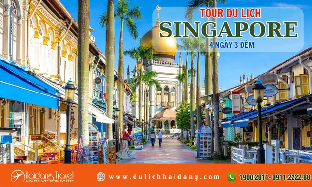 Lịch trình du lịch Singapore 4 ngày 3 đêm tự túc chi tiết