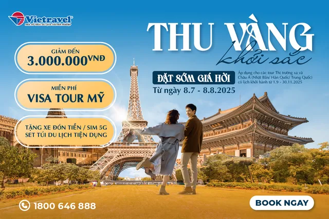 Du lịch mùa thu 2025: gợi ý hành trình đậm chất thơ