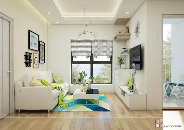 Biến hóa phòng khách nhỏ hẹp thành không gian rộng rãi