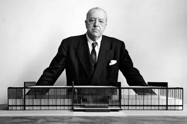 khong-gian-song-toi-gian-phong-cach-minimalism-decor-luxuo-Ludwig-Mies-van-der-Rohe
