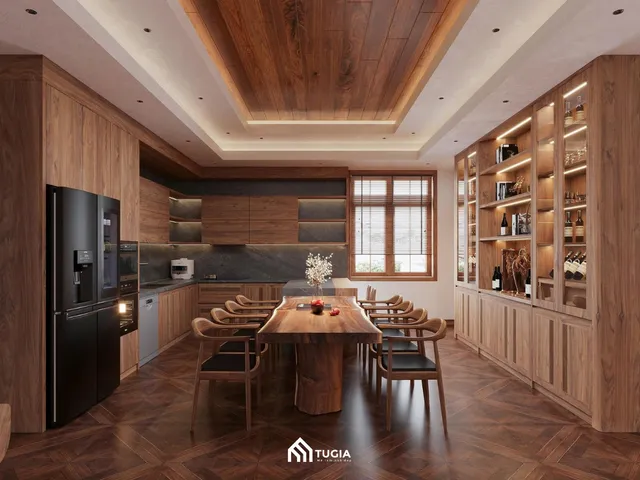 Thiết kế phòng bếp đẹp, tối ưu công năng