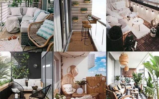 50+ Ý tưởng trang trí ban công chung cư đẹp, thư giãn