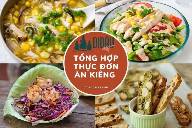 15 thực đơn ăn kiêng đủ dinh dưỡng, dễ áp dụng mỗi ngày