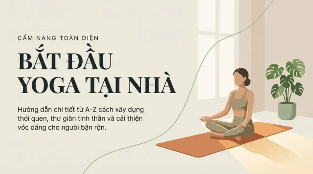 Yoga tại nhà cho người mới: Lộ trình tập từ A đến Z