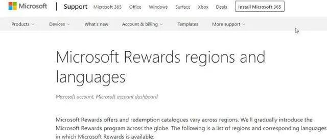 5 cách đơn giản sửa lỗi Microsoft Rewards