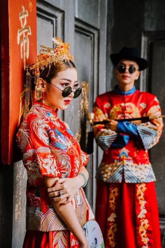Phong cách chụp ảnh cưới cổ trang Trung Quốc độc đáo, mới lạ