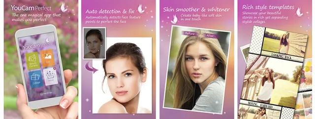 Review app YouCam Perfect dành cho Android và iOS