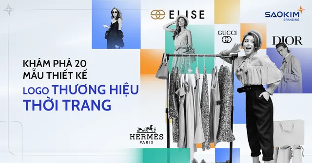 20 mẫu logo thương hiệu thời trang đẹp và dễ áp dụng