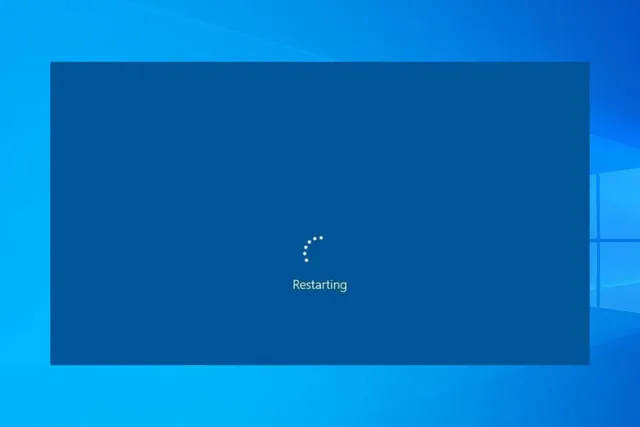 Khắc phục ngay tình trạng máy tính Windows 10/11 bị kẹt khi khởi động lại