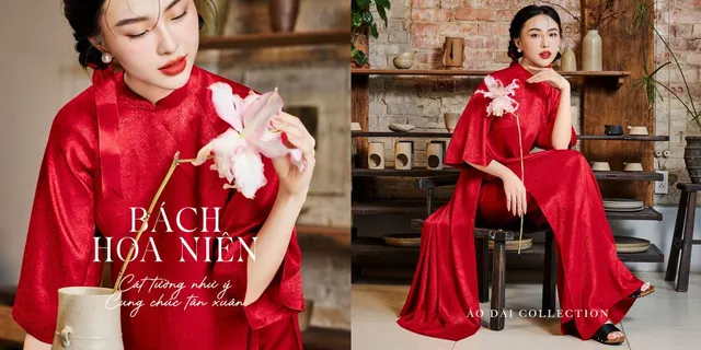 Áo dài Bách Hoa Niên: Gợi ý phối đồ đẹp, tinh tế