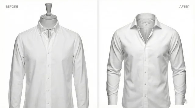 Cách chụp 3D Ghost Mannequin cho thời trang bằng điện thoại & AI